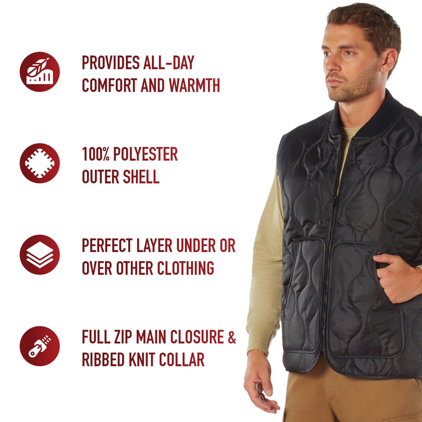Quilted Woobie Vest