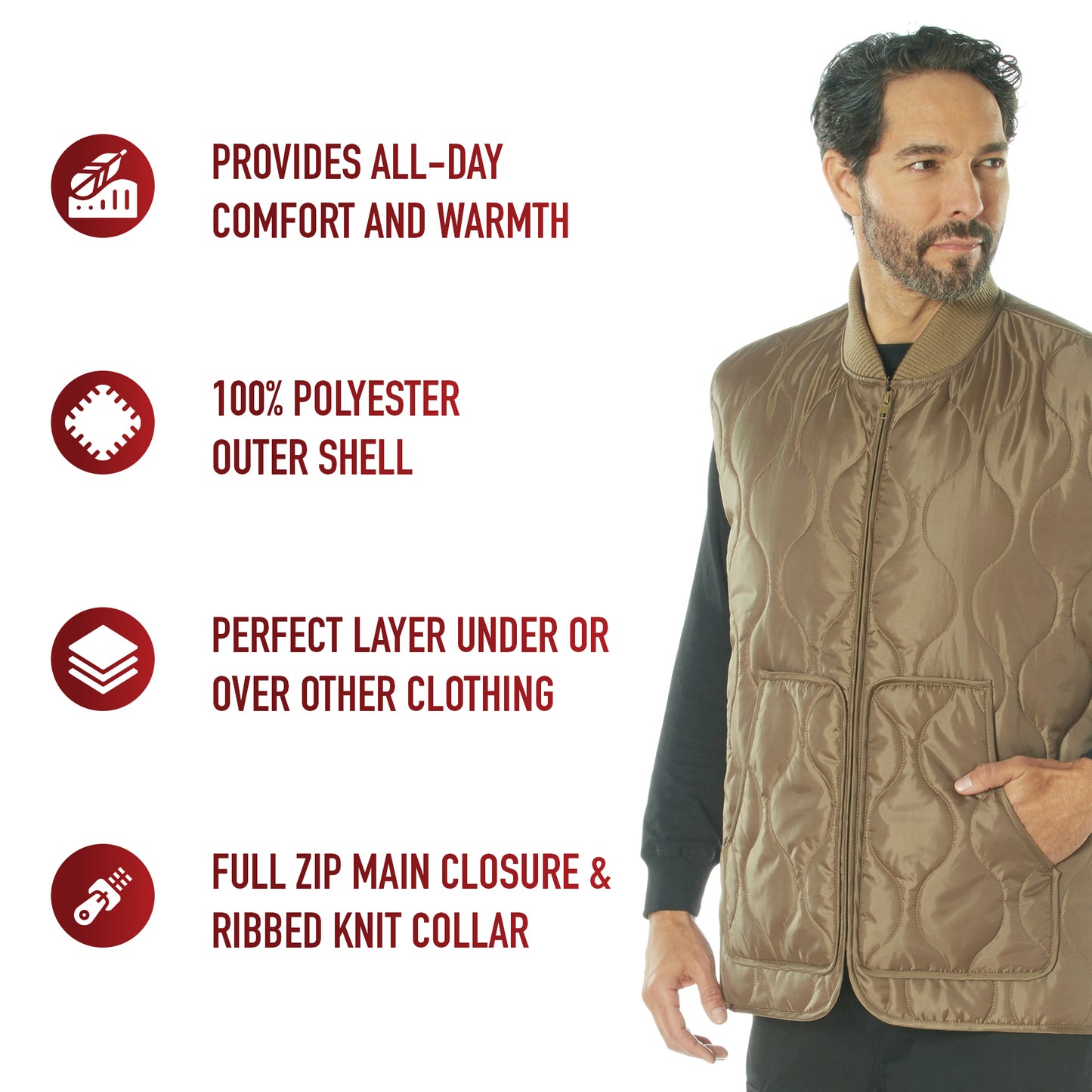 Quilted Woobie Vest