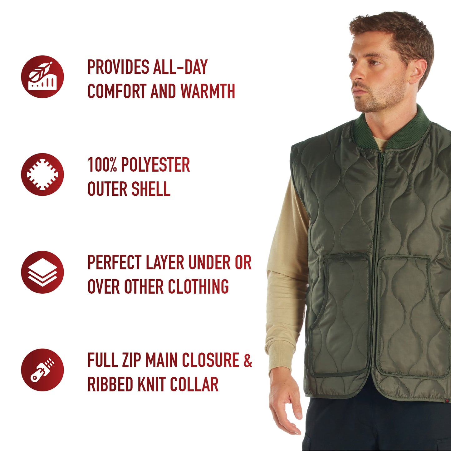 Quilted Woobie Vest