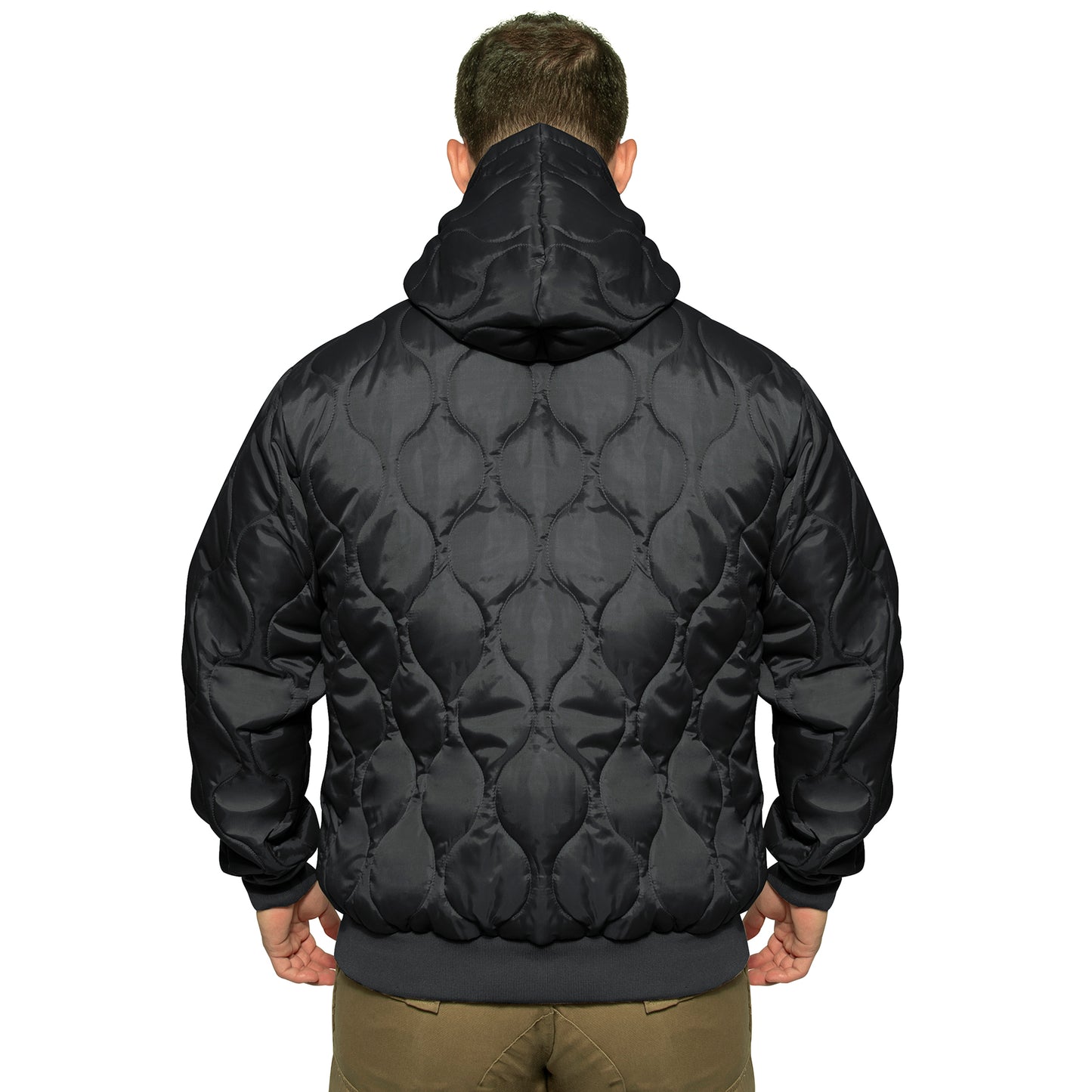 Quilted Woobie Hooded Sweatshirt