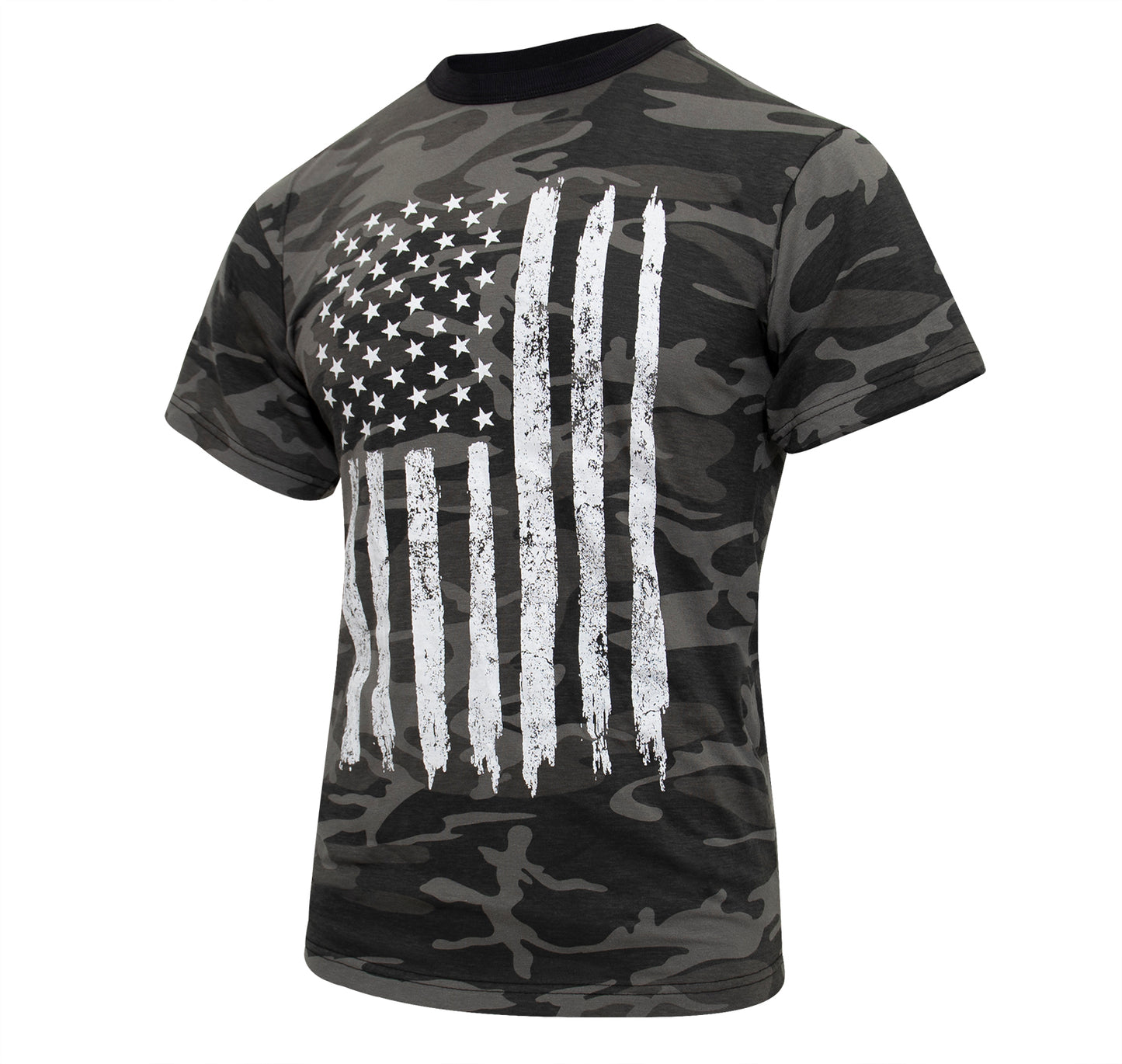 Camo US Flag T-Shirt