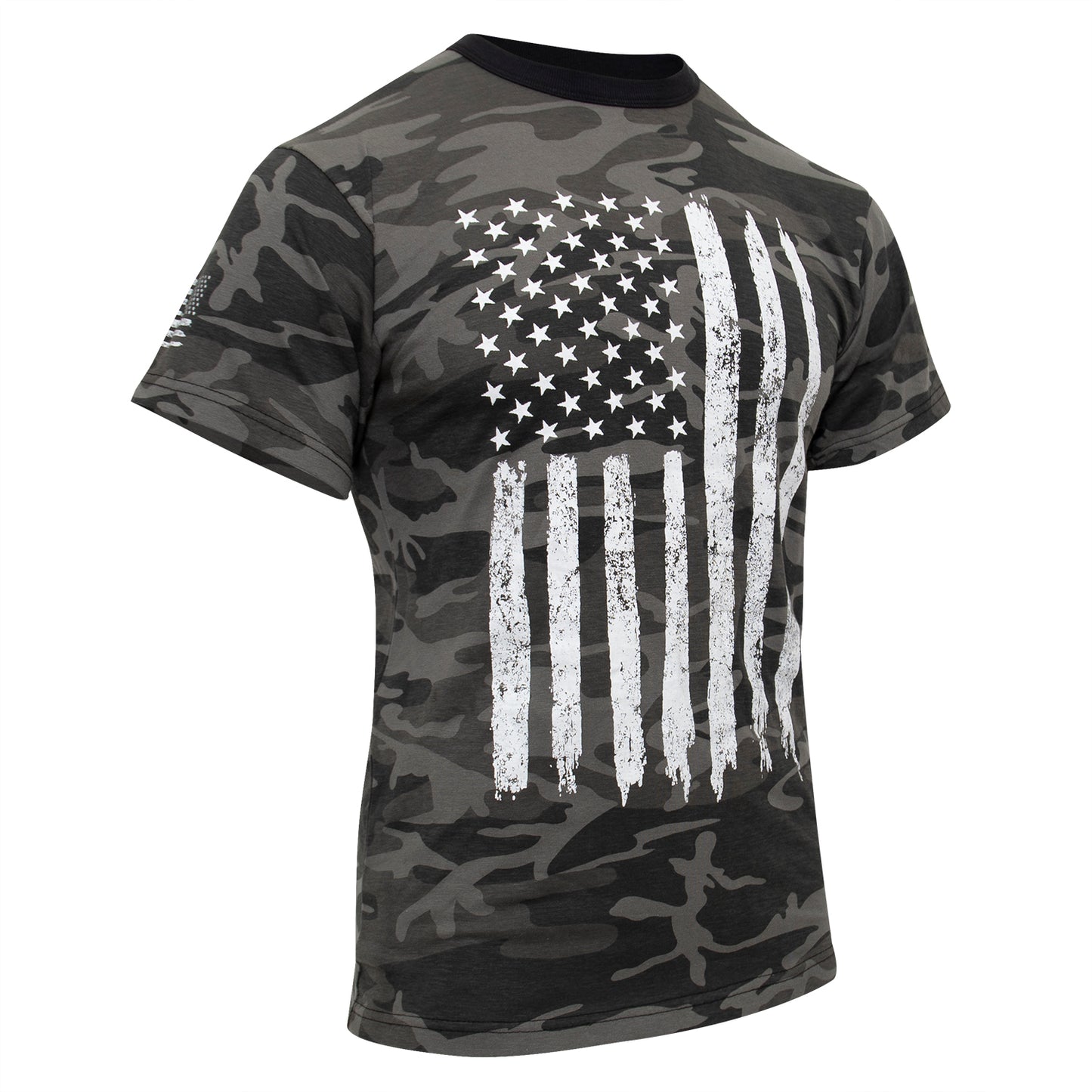 Camo US Flag T-Shirt