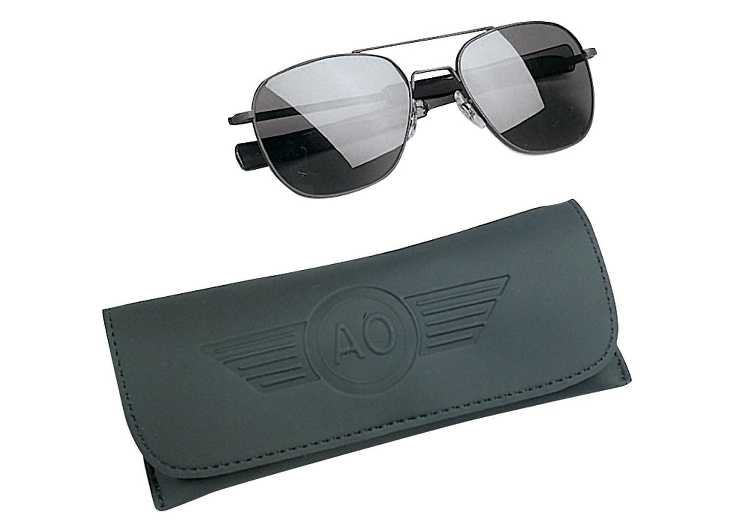 AO Eyewear 55MM Polarized Pilot Sunglasses - Tactical Choice Plus