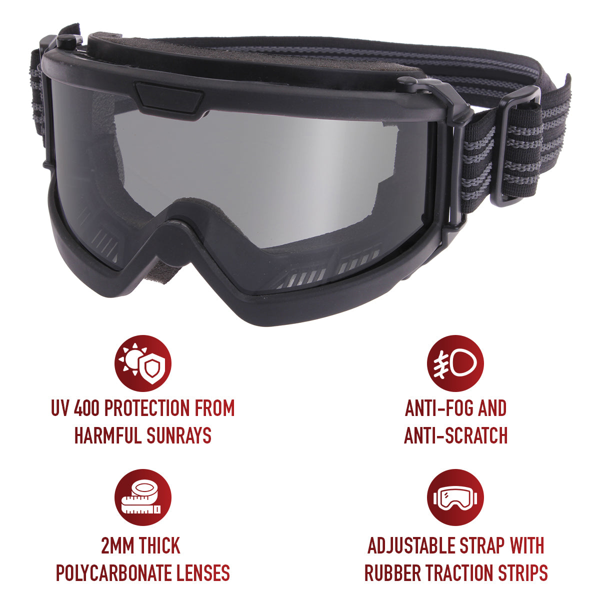 ANSI Rated OTG Goggles