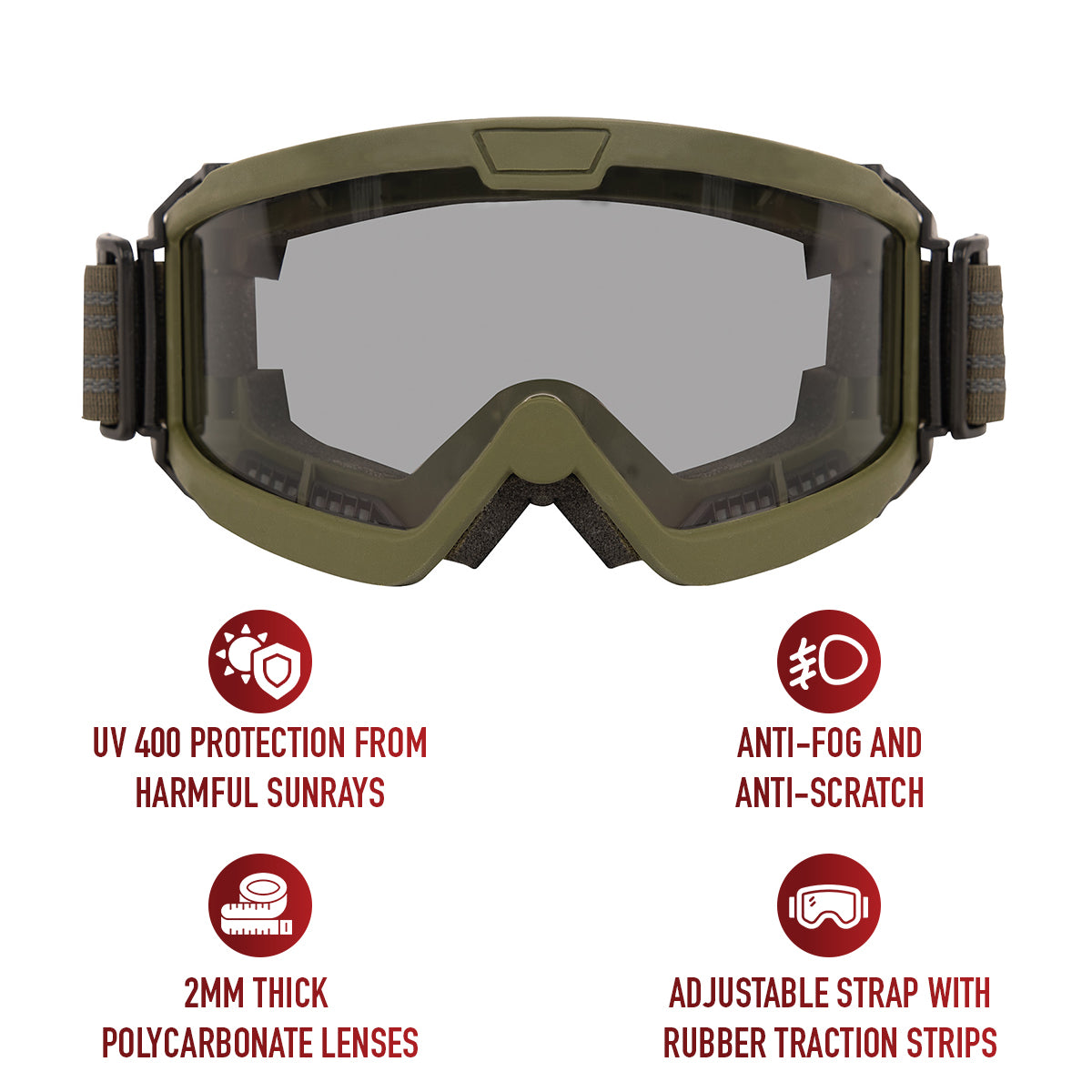 ANSI Rated OTG Goggles