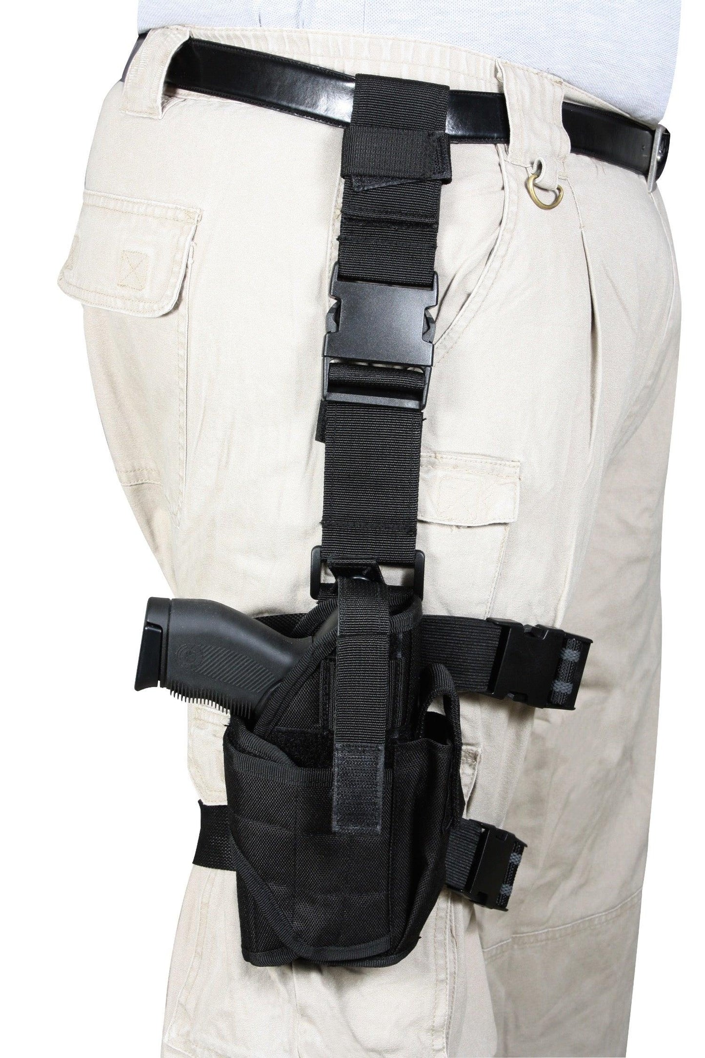 Deluxe Adjustable Universal Drop Leg Tactical Holster - Tactical Choice Plus