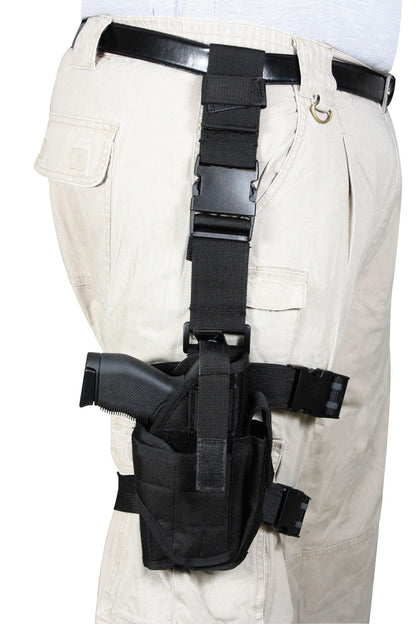 Deluxe Adjustable Universal Drop Leg Tactical Holster - Tactical Choice Plus