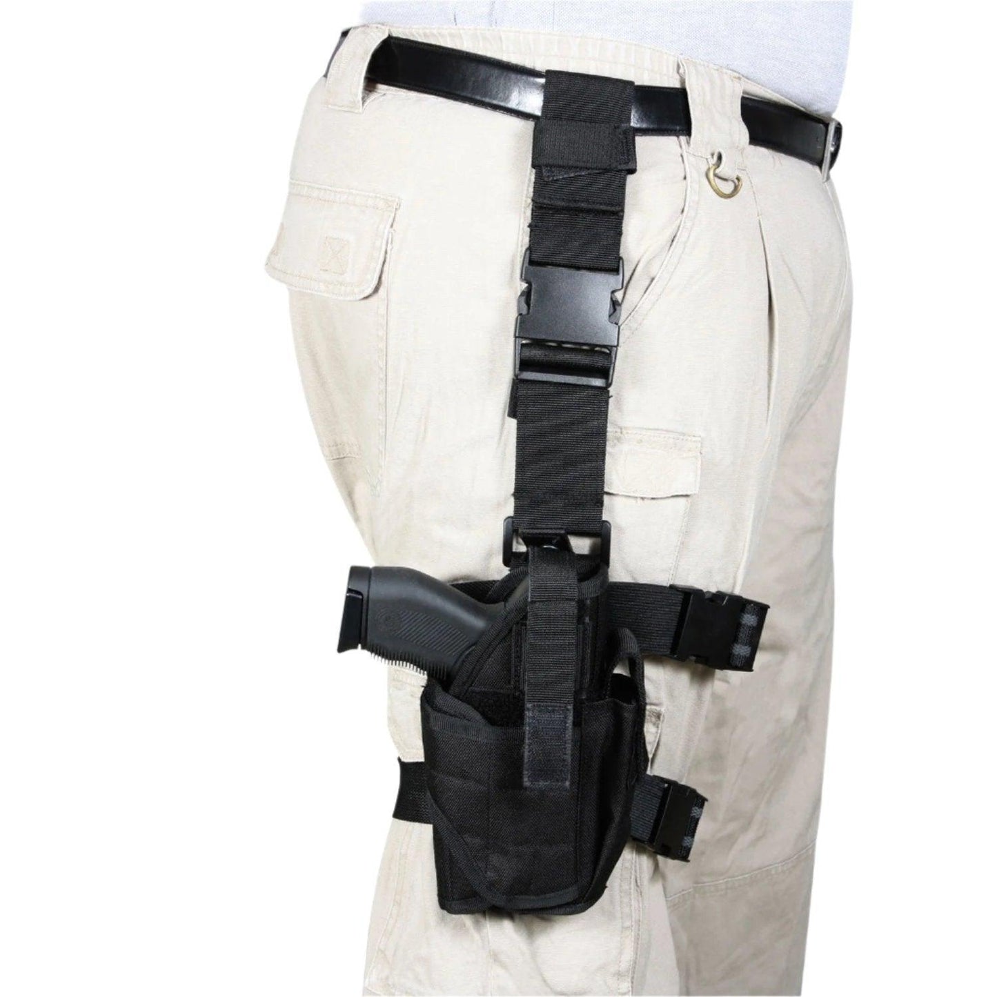 Deluxe Adjustable Universal Drop Leg Tactical Holster - Tactical Choice Plus