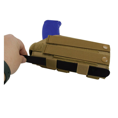 Low Profile MOLLE Pistol Holster - Tactical Choice Plus