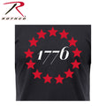 Rothco 1776 T-Shirt - Black - Tactical Choice Plus