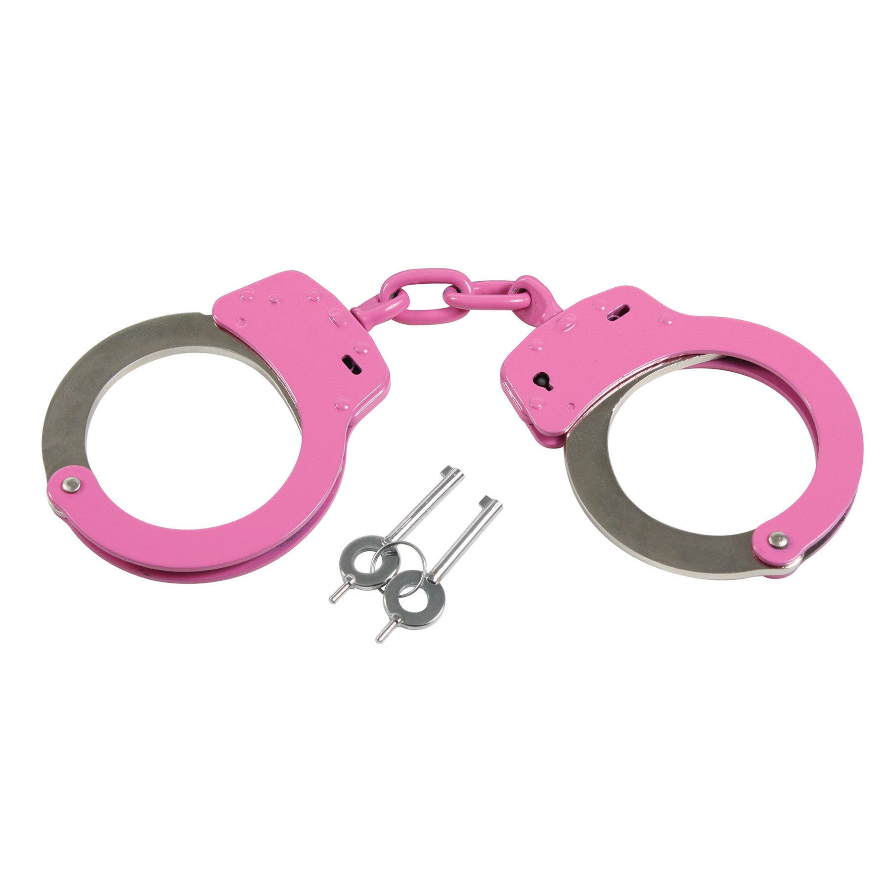 Pink Handcuffs With Belt Loop Pouch