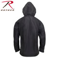 Rothco Hard Shell Waterproof Jacket - Black - Tactical Choice Plus