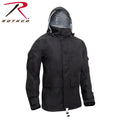 Rothco Hard Shell Waterproof Jacket - Black - Tactical Choice Plus