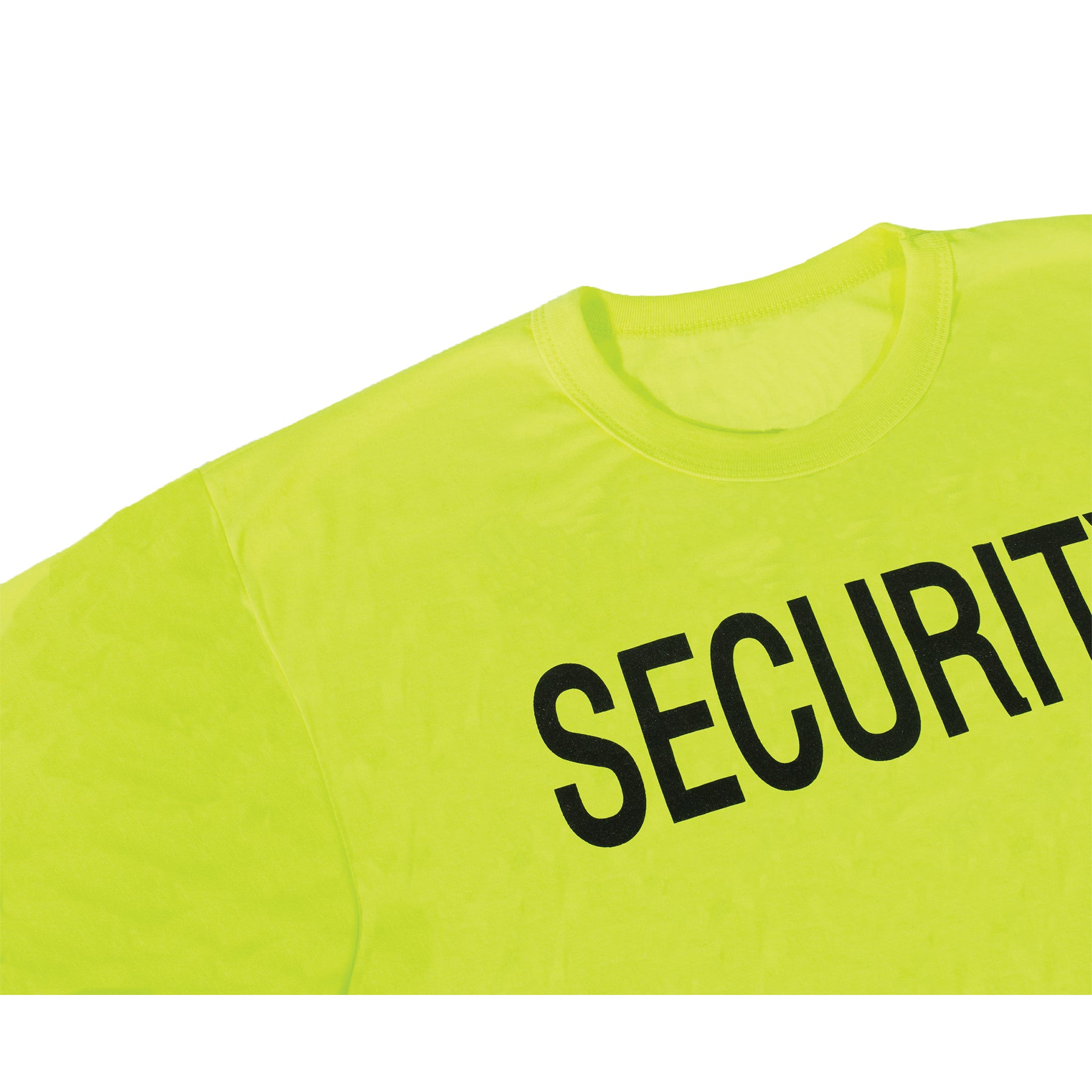 Rothco 2-Sided Security T-Shirt - Safety Green - Tactical Choice Plus
