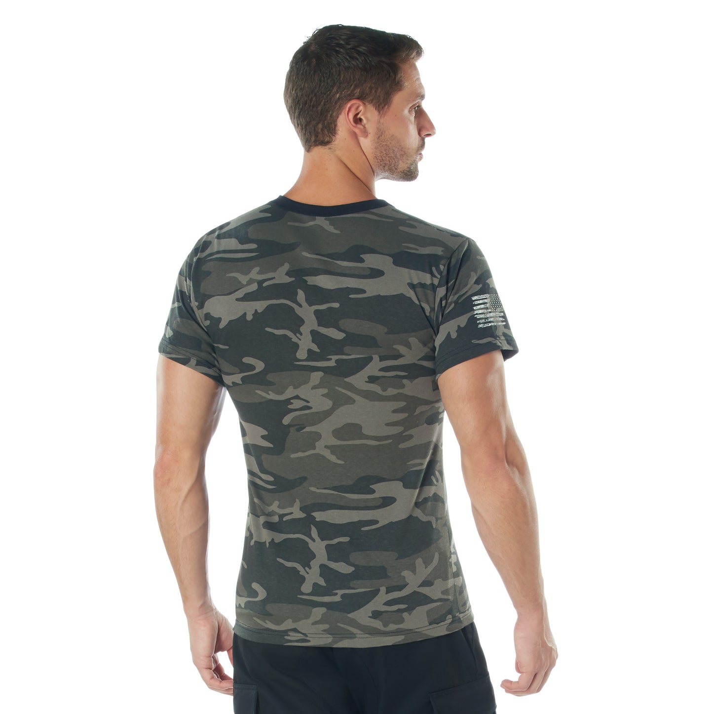 Camo US Flag T-Shirt