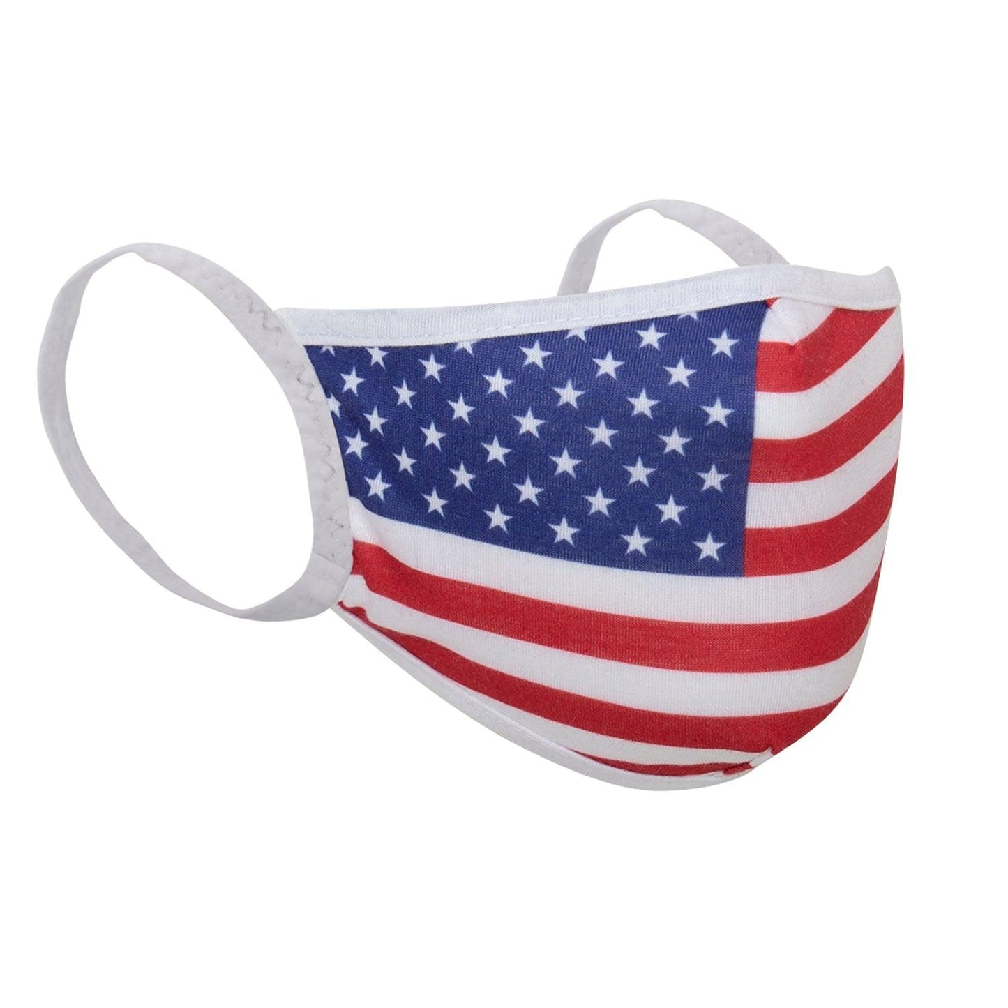 US Flag Reusable 3 Layer Facemask - Tactical Choice Plus