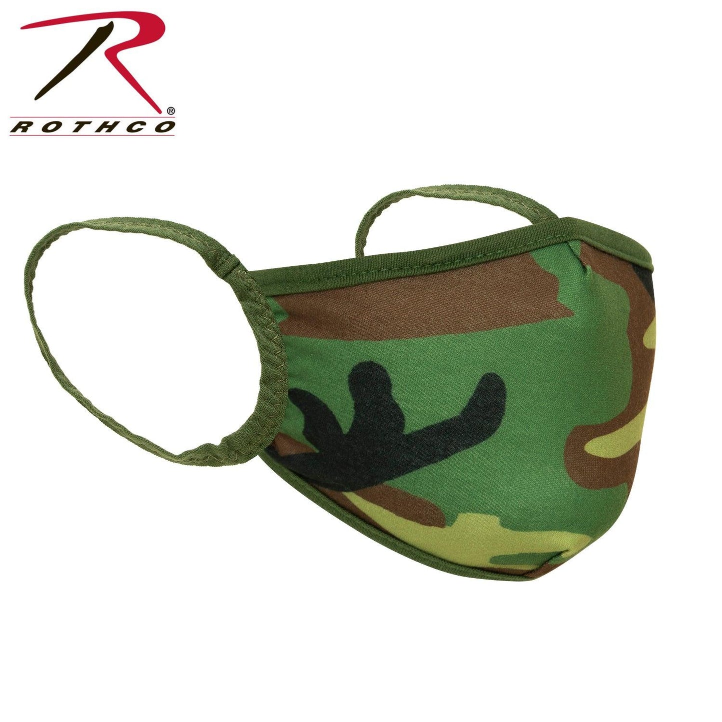 Rothco Camo 3-Layer Polyester Face Mask - Tactical Choice Plus