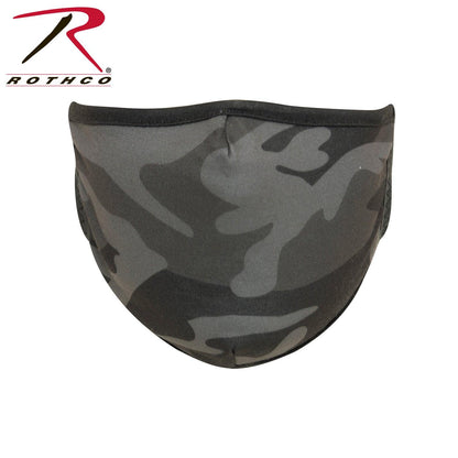 Rothco Camo 3-Layer Polyester Face Mask - Tactical Choice Plus