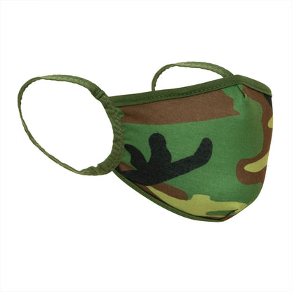 Rothco Camo 3-Layer Polyester Face Mask - Tactical Choice Plus