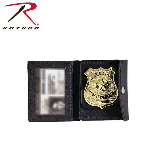 Rothco Leather ID Badge Holder - Tactical Choice Plus