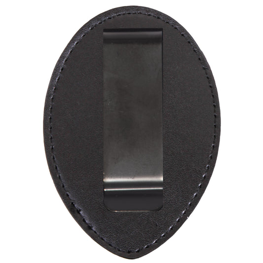 Rothco Leather Clip-On Badge Holder - Tactical Choice Plus