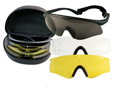 ANSI Rated Interchangeable Sport Glass Kit - Tactical Choice Plus