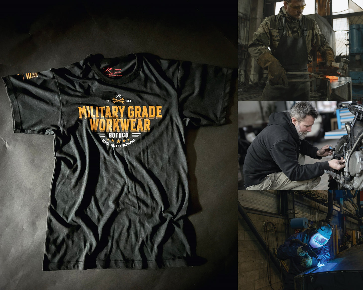 Military Grade Workwear Graphic T-Shirt