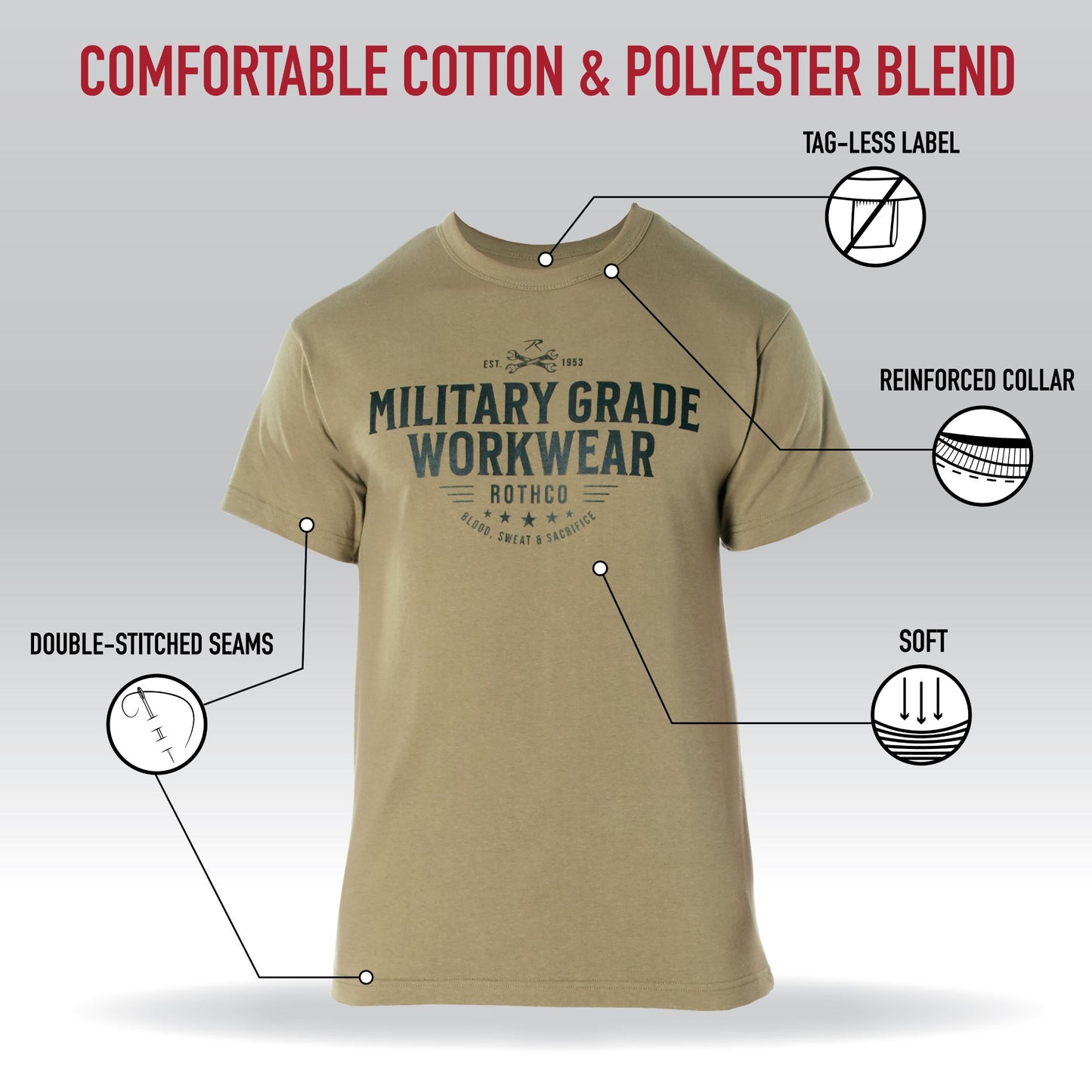 Military Grade Workwear Graphic T-Shirt