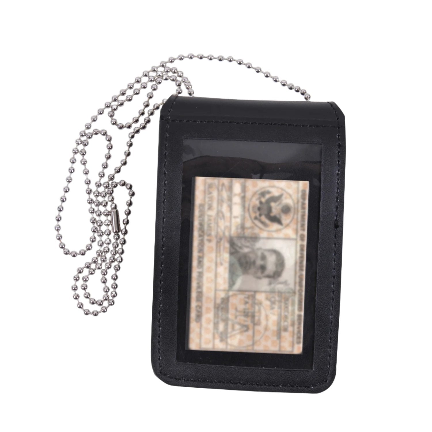 Universal Leather Badge & ID Holder - Tactical Choice Plus