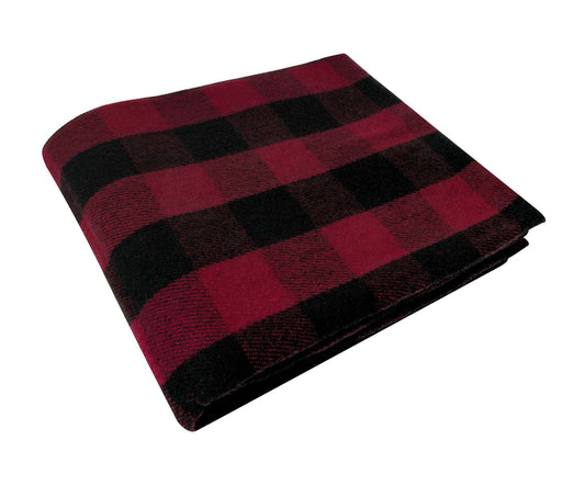 Rothco Plaid Wool Blanket 62"x 80" - Tactical Choice Plus