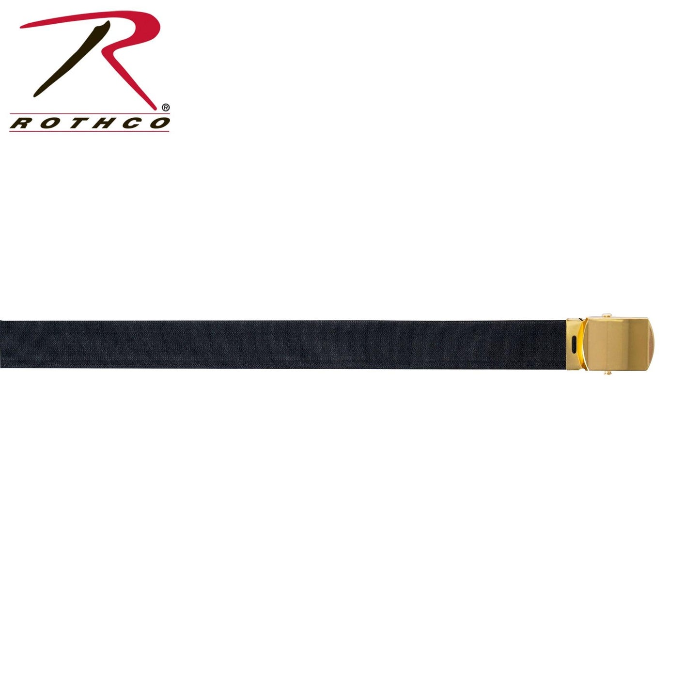 Rothco Elastic Stretch Web Belt - 54 Inches Long | Black - Tactical Choice Plus