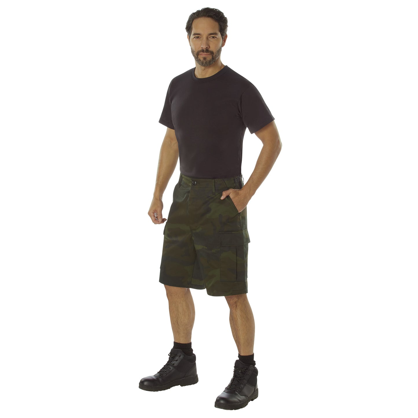 Midnight Camo BDU Shorts