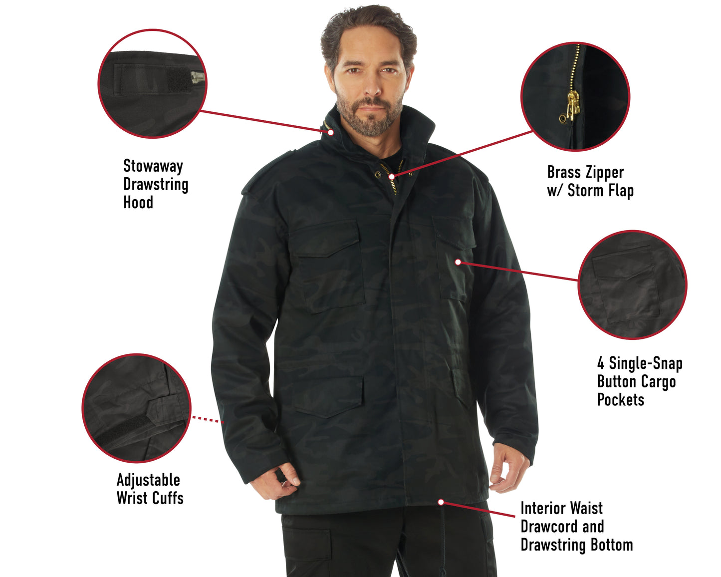 Camo M-65 Field Jacket