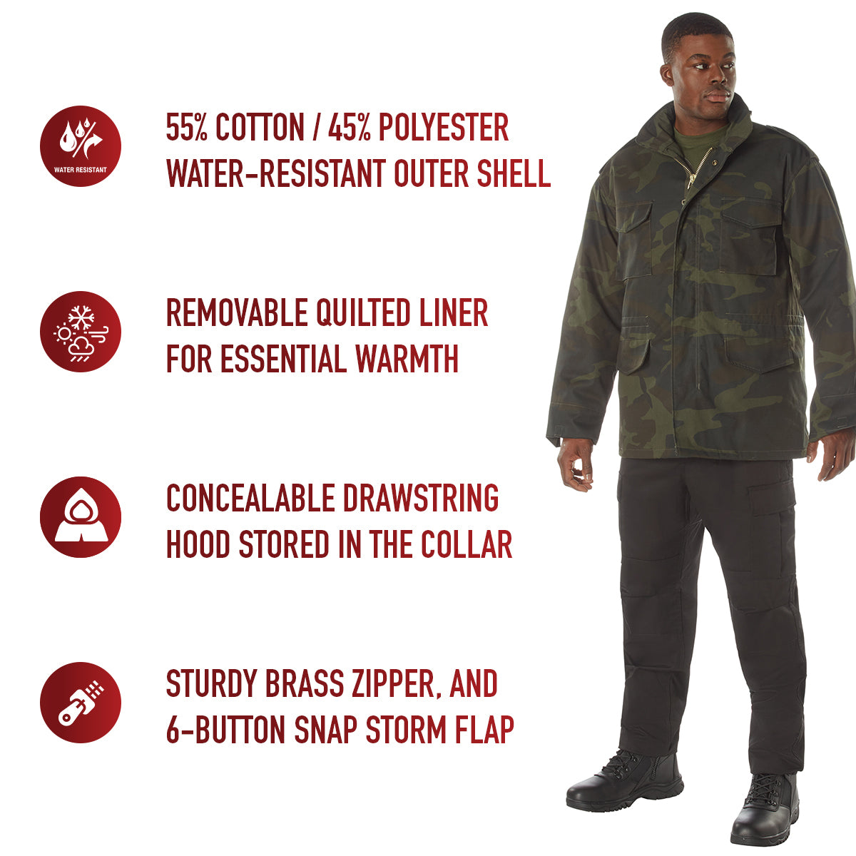 Camo M-65 Field Jacket