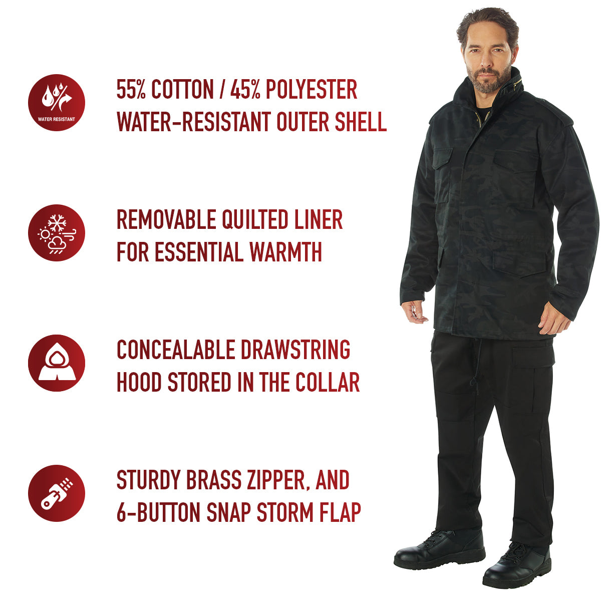 Camo M-65 Field Jacket