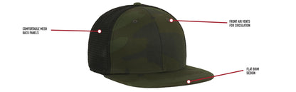 Rothco Midnight Camo Trucker Cap - Tactical Choice Plus