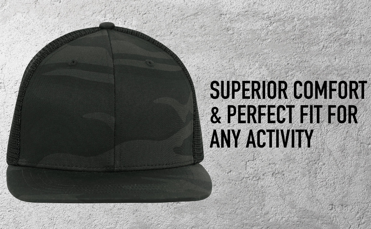 Rothco Midnight Camo Trucker Cap - Tactical Choice Plus