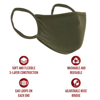 Rothco Reusable 3-Layer Face Mask