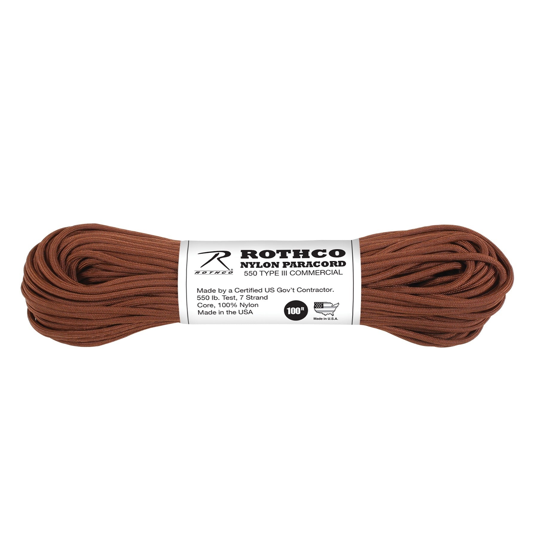  Nylon Paracord Type III 550 LB - Tactical Choice Plus