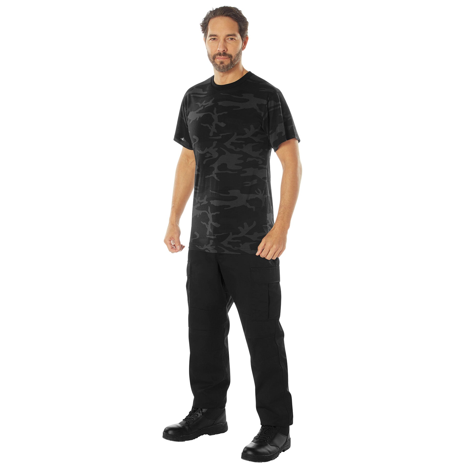 Midnight Camo Moisture Wicking T-Shirt - Tactical Choice Plus