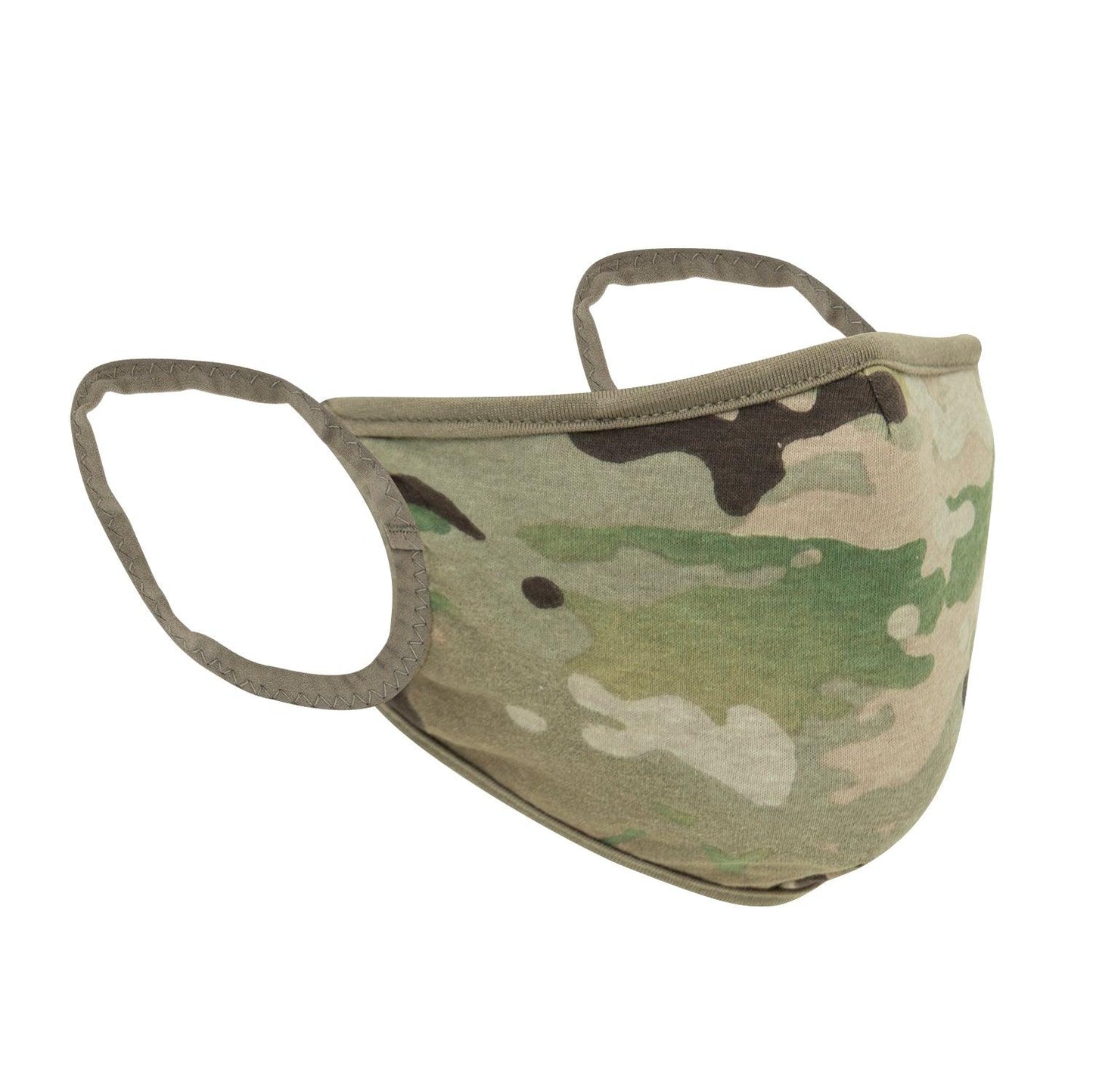 Rothco MultiCam Reusable 3-Layer Face Mask - Reversible MultiCam / Coyote - Tactical Choice Plus