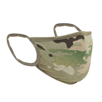 Rothco MultiCam Reusable 3-Layer Face Mask - Reversible MultiCam / Coyote - Tactical Choice Plus