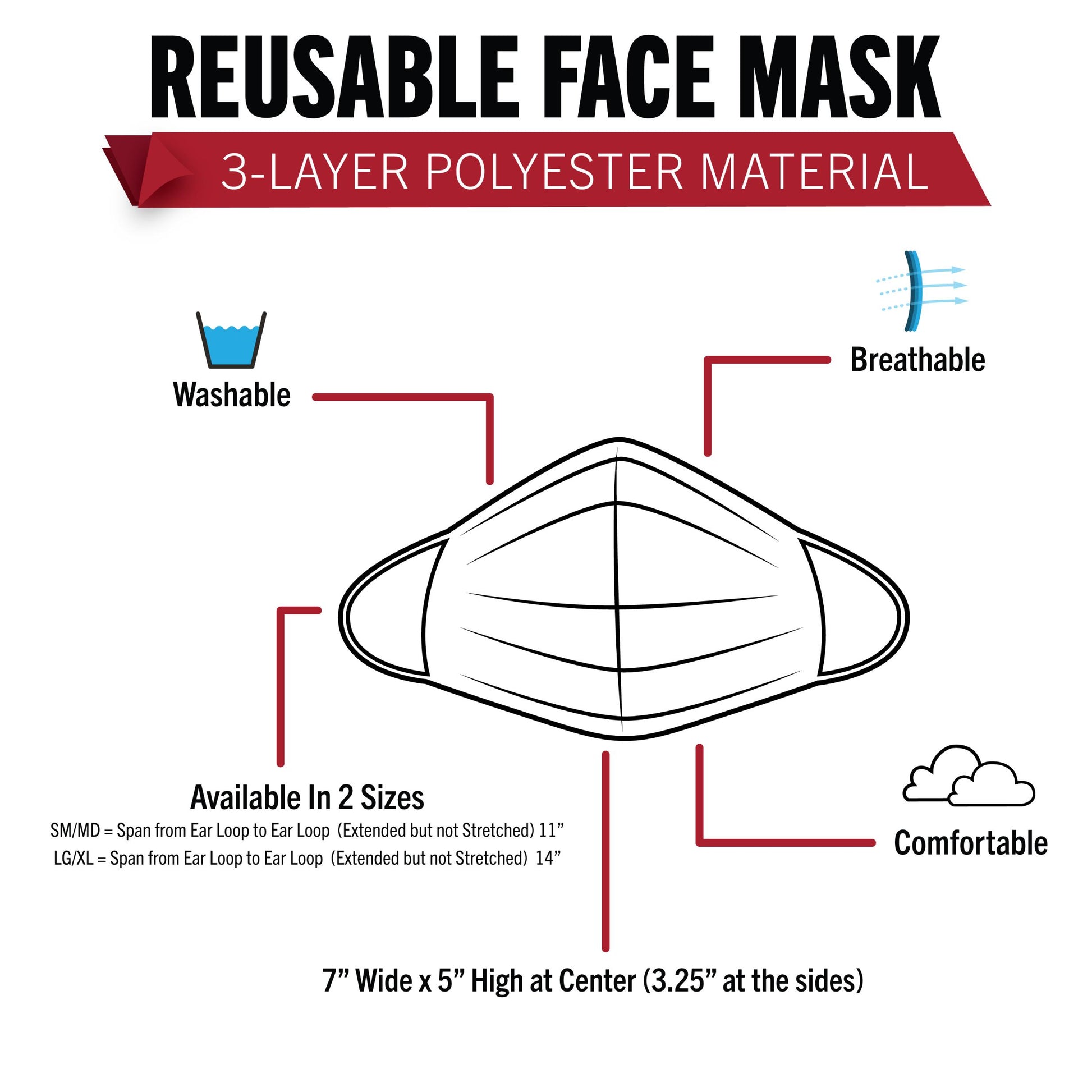 Rothco MultiCam Reusable 3-Layer Face Mask - Reversible MultiCam / Coyote - Tactical Choice Plus