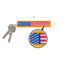 Rothco US Flag Patch Keychain - Tactical Choice Plus