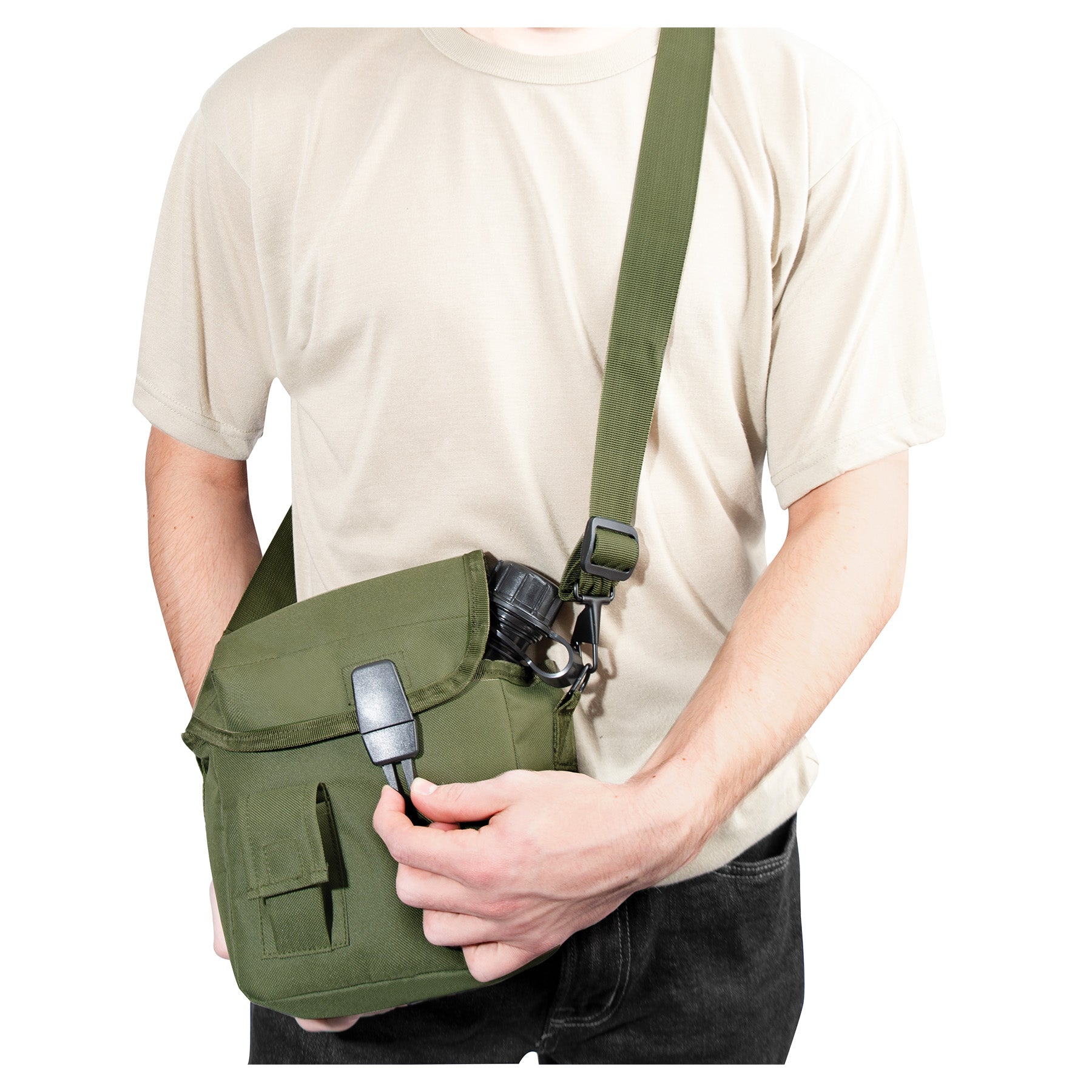 MOLLE 2 QT. Bladder Canteen Cover - Tactical Choice Plus