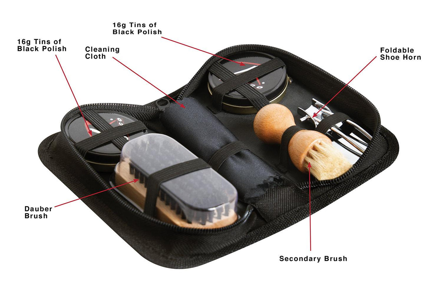 Rothco Compact Shoe Care Kit - Tactical Choice Plus