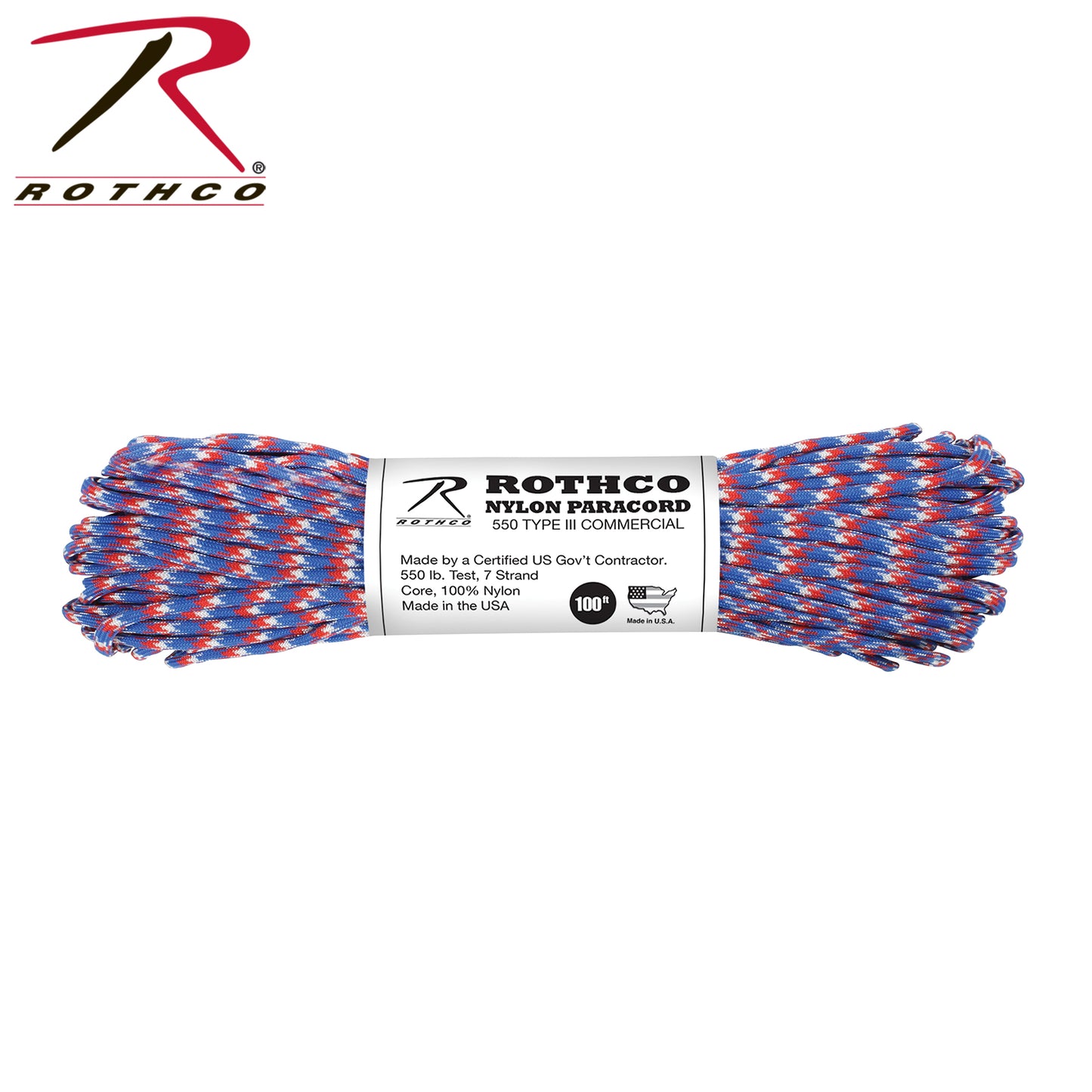 550lb Type III Nylon Camo Paracord