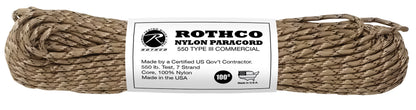 550lb Type III Nylon Camo Paracord