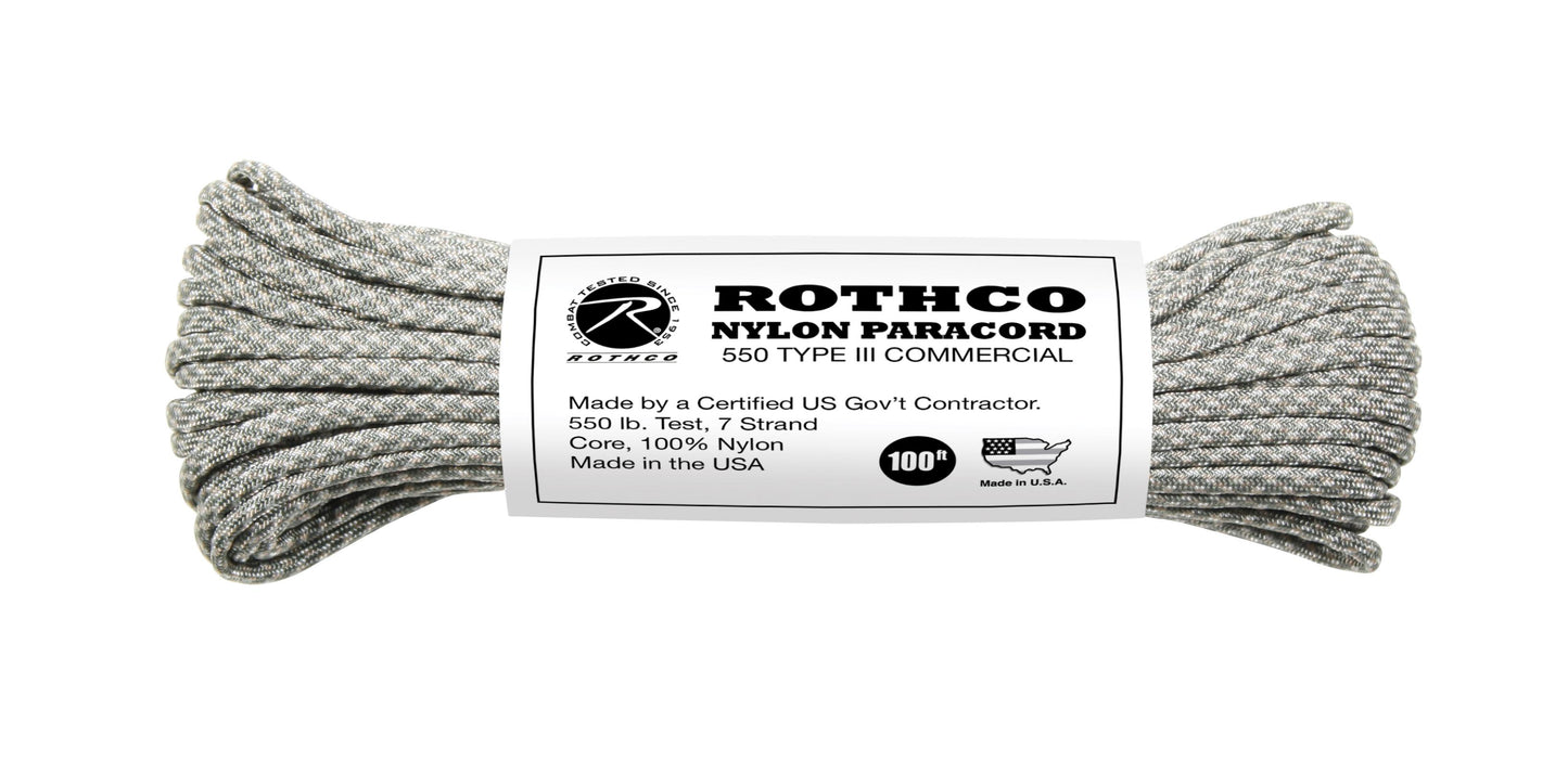 550lb Type III Nylon Camo Paracord