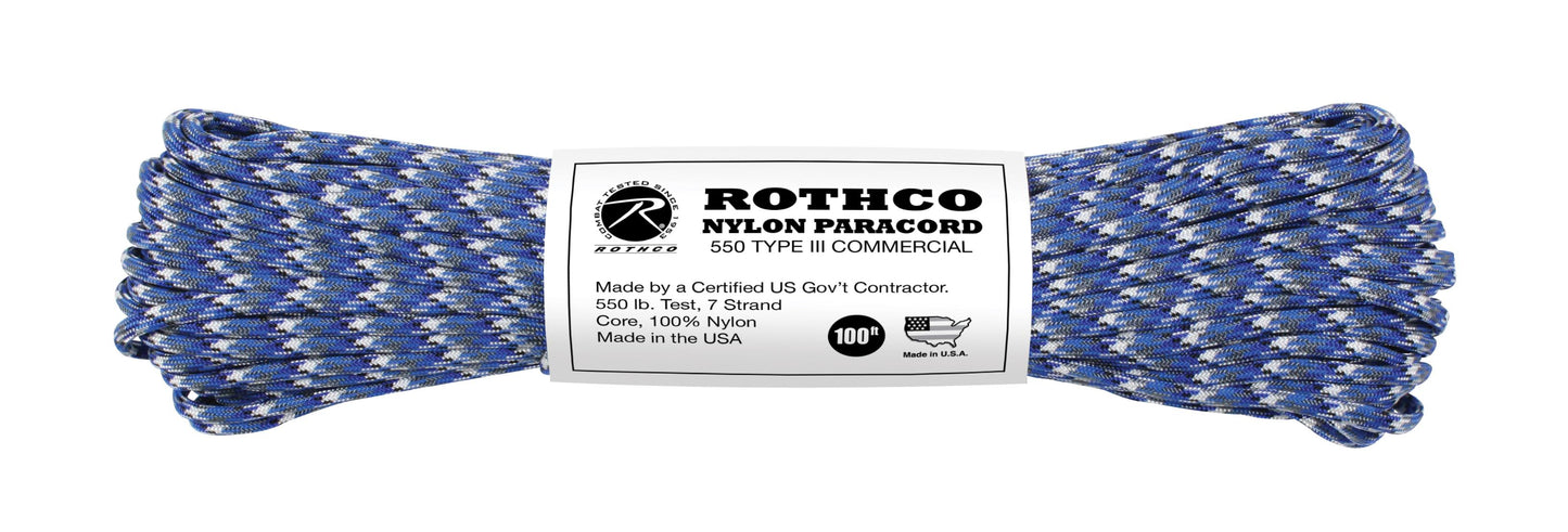550lb Type III Nylon Camo Paracord